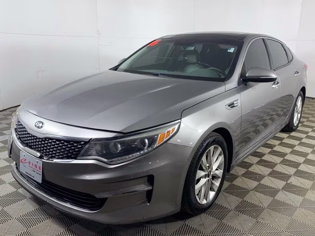 2016 Titanium Gray Kia Optima EX FWD Sedan