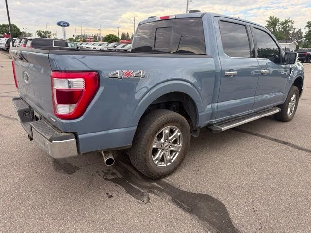 2023 Azure Gray Metallic Ford F-150 Lariat 4X4 Truck