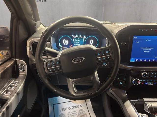2023 Azure Gray Metallic Tri-Coat Ford F-150 Lariat 4X4 Truck