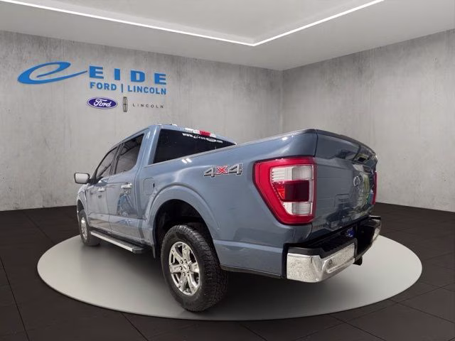 2023 Azure Gray Metallic Tri-Coat Ford F-150 Lariat 4X4 Truck