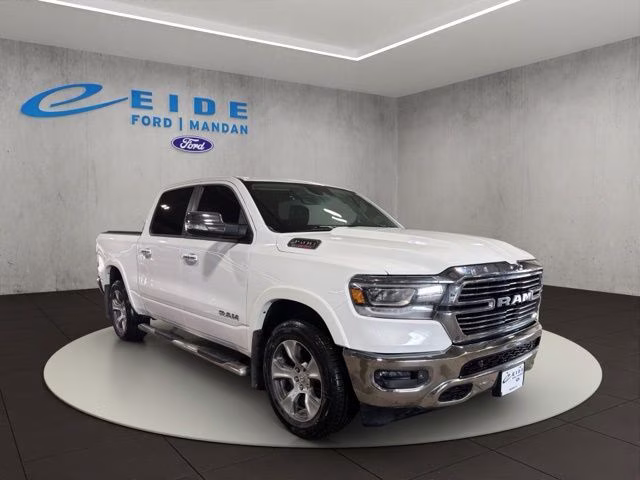 2022 Bright White Clearcoat Ram 1500 Laramie 4X4 Truck