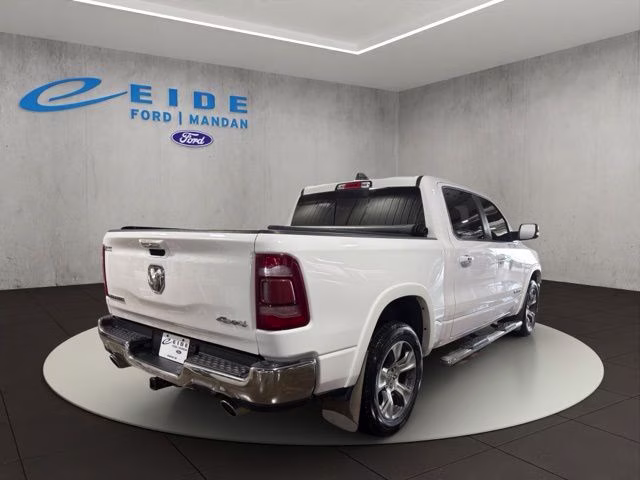 2022 Bright White Clearcoat Ram 1500 Laramie 4X4 Truck