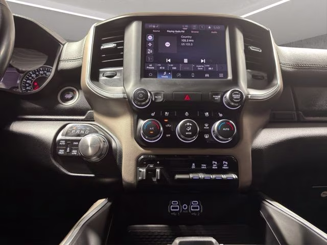 2022 Bright White Clearcoat Ram 1500 Laramie 4X4 Truck