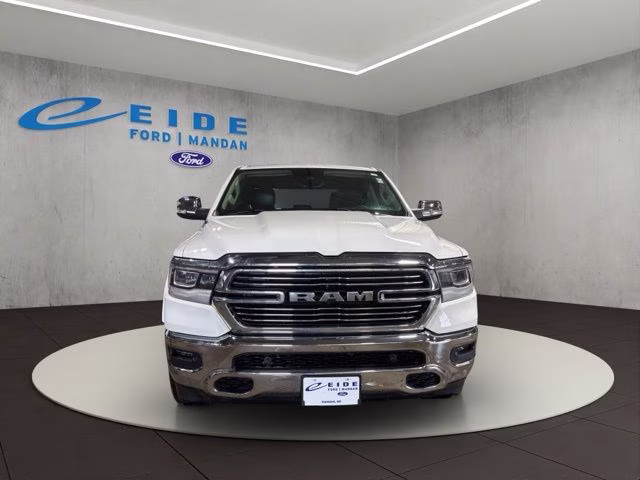2022 Bright White Clearcoat Ram 1500 Laramie 4X4 Truck