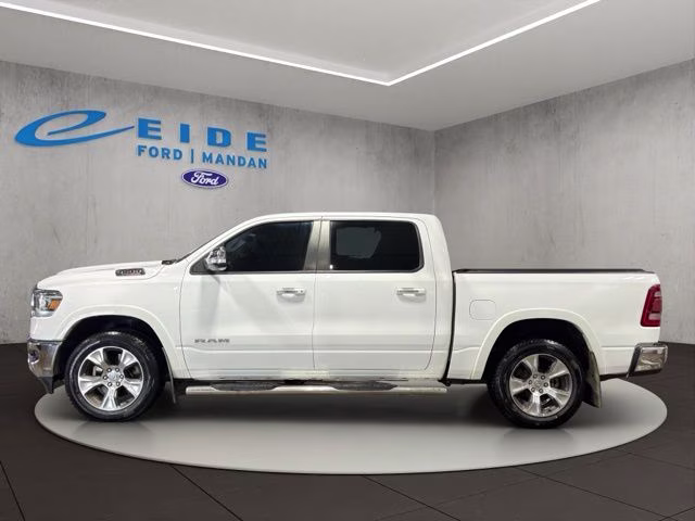 2022 Bright White Clearcoat Ram 1500 Laramie 4X4 Truck