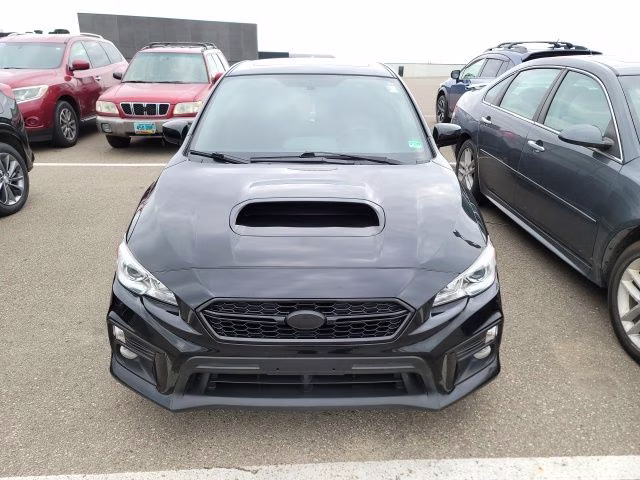 2020 Crystal Black Silica Subaru WRX Premium AWD Sedan
