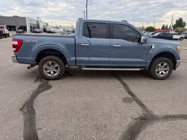 2023 Azure Gray Metallic Ford F-150 Lariat 4X4 Truck