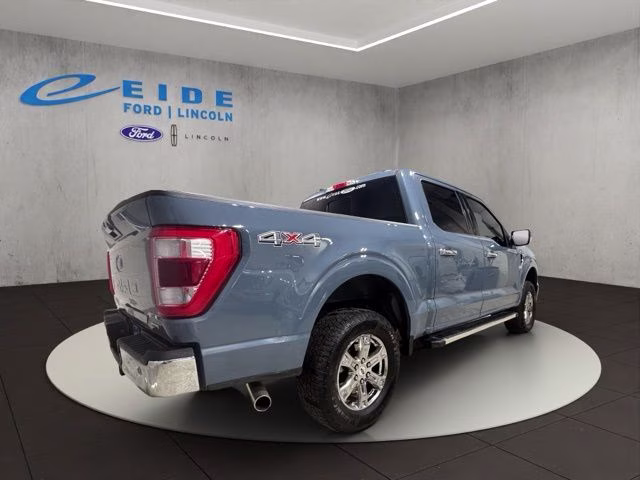 2023 Azure Gray Metallic Tri-Coat Ford F-150 Lariat 4X4 Truck
