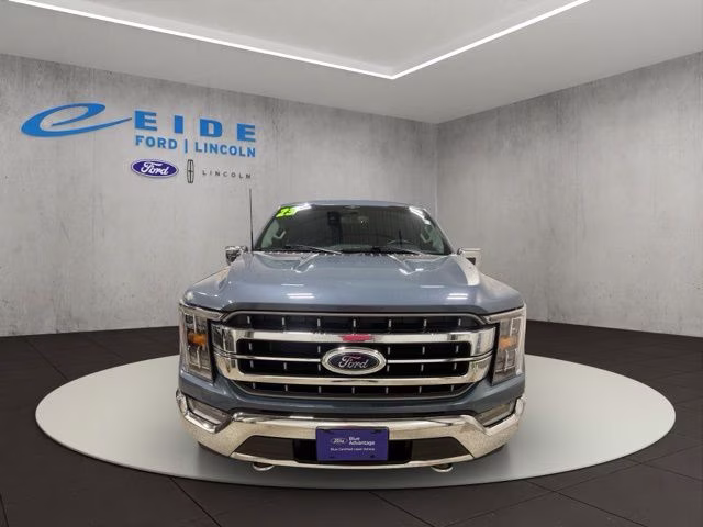 2023 Azure Gray Metallic Tri-Coat Ford F-150 Lariat 4X4 Truck
