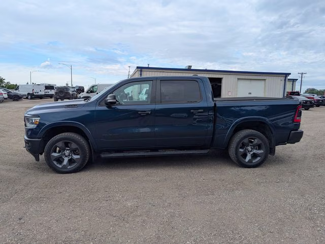 2020 Patriot Blue Pearlcoat Ram 1500 Big Horn 4X4 Truck