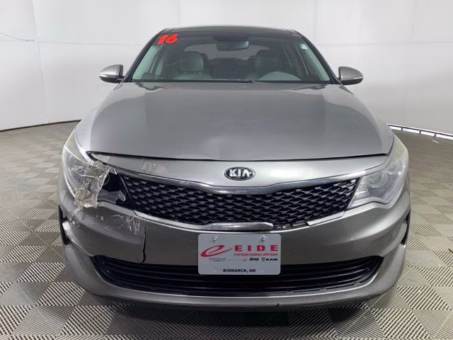 2016 Titanium Gray Kia Optima EX FWD Sedan