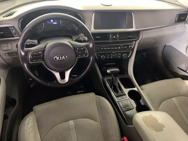2016 Titanium Gray Kia Optima EX FWD Sedan