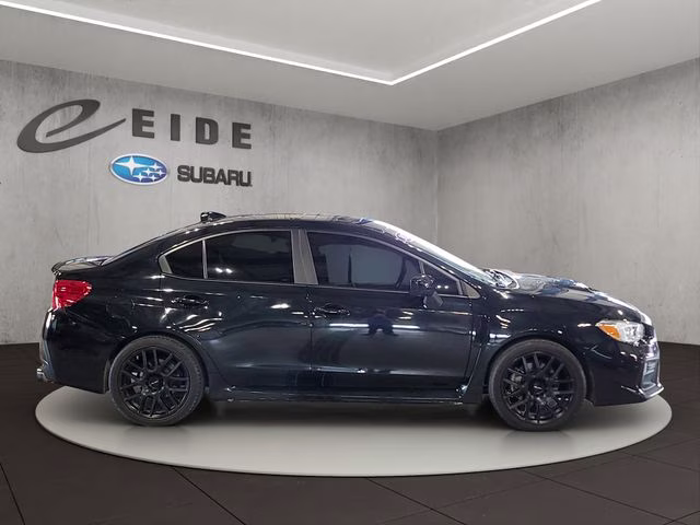 2020 Crystal Black Silica Subaru WRX Premium AWD Sedan