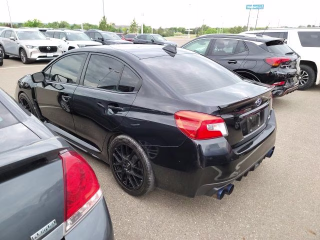 2020 Crystal Black Silica Subaru WRX Premium AWD Sedan