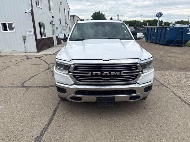 2022 Bright White Clearcoat Ram 1500 Laramie 4X4 Truck