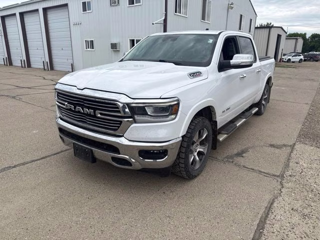 2022 Bright White Clearcoat Ram 1500 Laramie 4X4 Truck