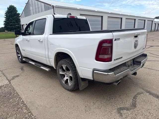 2022 Bright White Clearcoat Ram 1500 Laramie 4X4 Truck