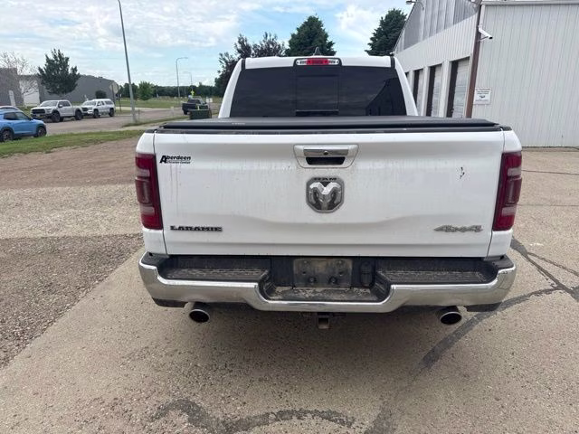 2022 Bright White Clearcoat Ram 1500 Laramie 4X4 Truck