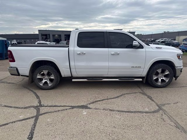 2022 Bright White Clearcoat Ram 1500 Laramie 4X4 Truck