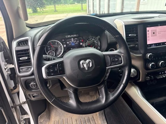 2022 Bright White Clearcoat Ram 1500 Laramie 4X4 Truck