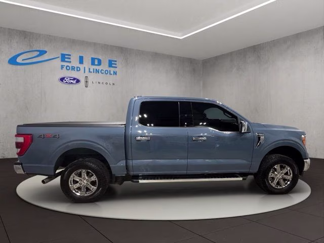 2023 Azure Gray Metallic Tri-Coat Ford F-150 Lariat 4X4 Truck