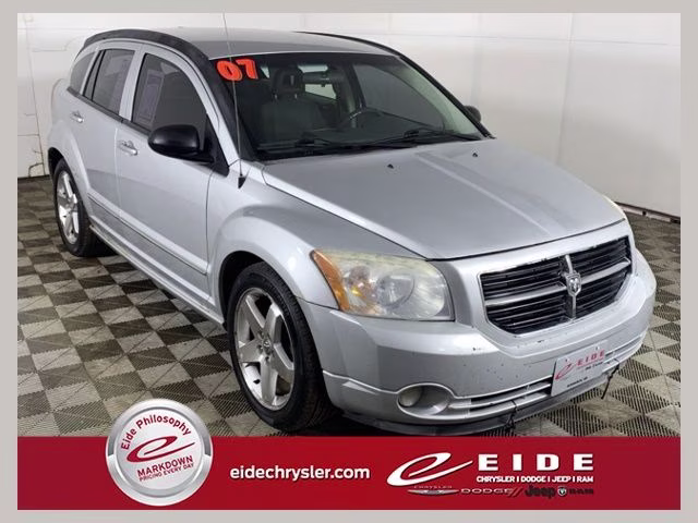 2007 Bright Silver Metallic Clearcoat Dodge Caliber R/T AWD Hatchback