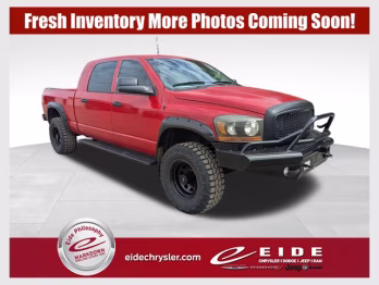 2006 Flame Red Clearcoat Dodge Ram 2500 SLT 4X4 Truck