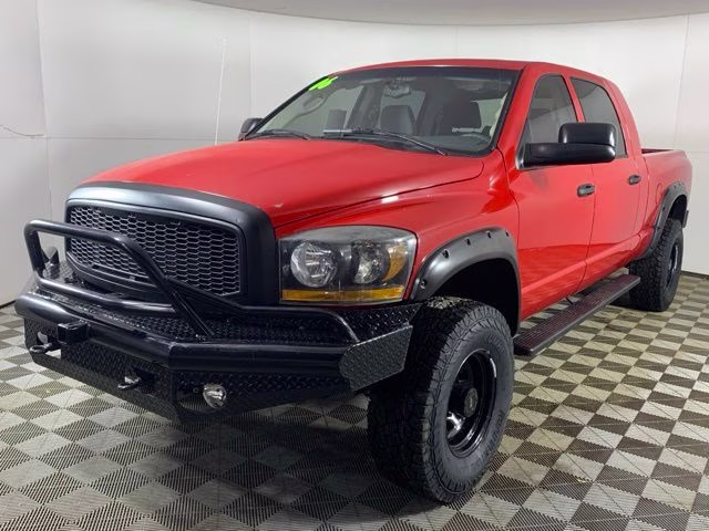 2006 Flame Red Clearcoat Dodge Ram 2500 SLT 4X4 Truck