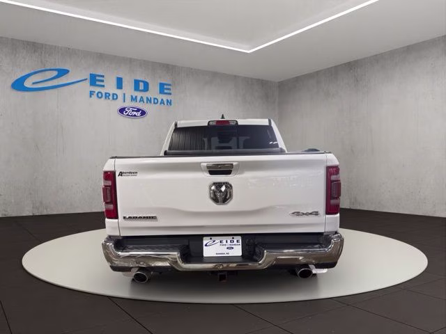 2022 Bright White Clearcoat Ram 1500 Laramie 4X4 Truck