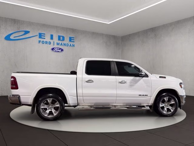 2022 Bright White Clearcoat Ram 1500 Laramie 4X4 Truck