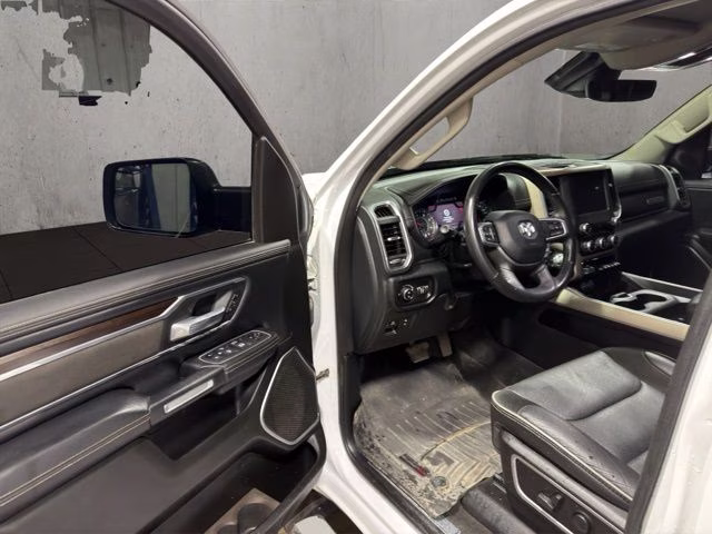 2022 Bright White Clearcoat Ram 1500 Laramie 4X4 Truck