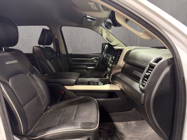 2022 Bright White Clearcoat Ram 1500 Laramie 4X4 Truck