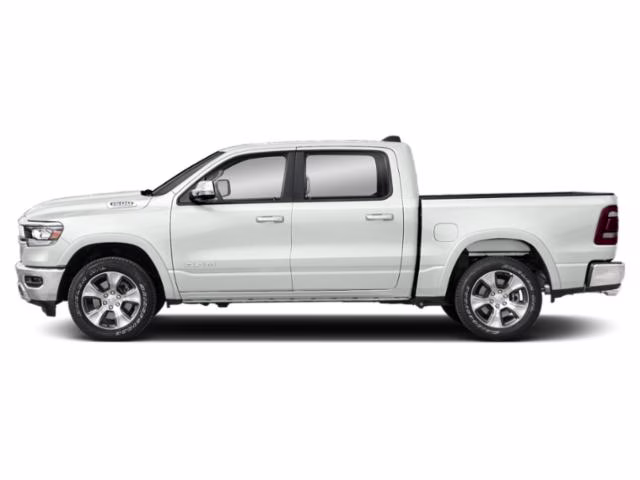 2022 Bright White Clearcoat Ram 1500 Laramie 4X4 Truck
