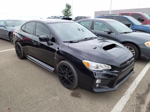 2020 Crystal Black Silica Subaru WRX Premium AWD Sedan