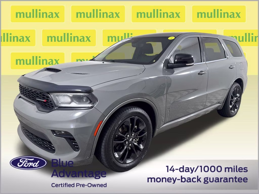 2021 Destroyer Gray Clearcoat Dodge Durango GT Plus RWD SUV