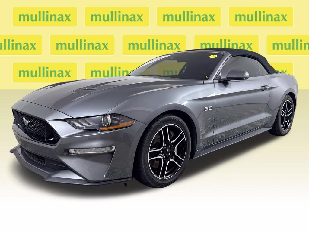 2021 Carbonized Gray Metallic Ford Mustang GT Premium RWD Convertible