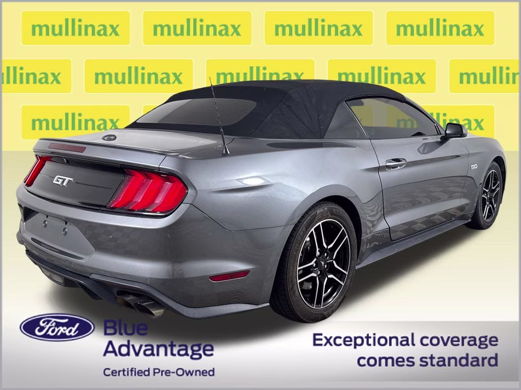 2021 Carbonized Gray Metallic Ford Mustang GT Premium RWD Convertible