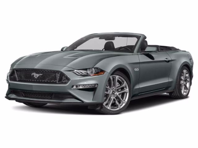 2021 Gray Metallic Ford Mustang GT Premium RWD Convertible