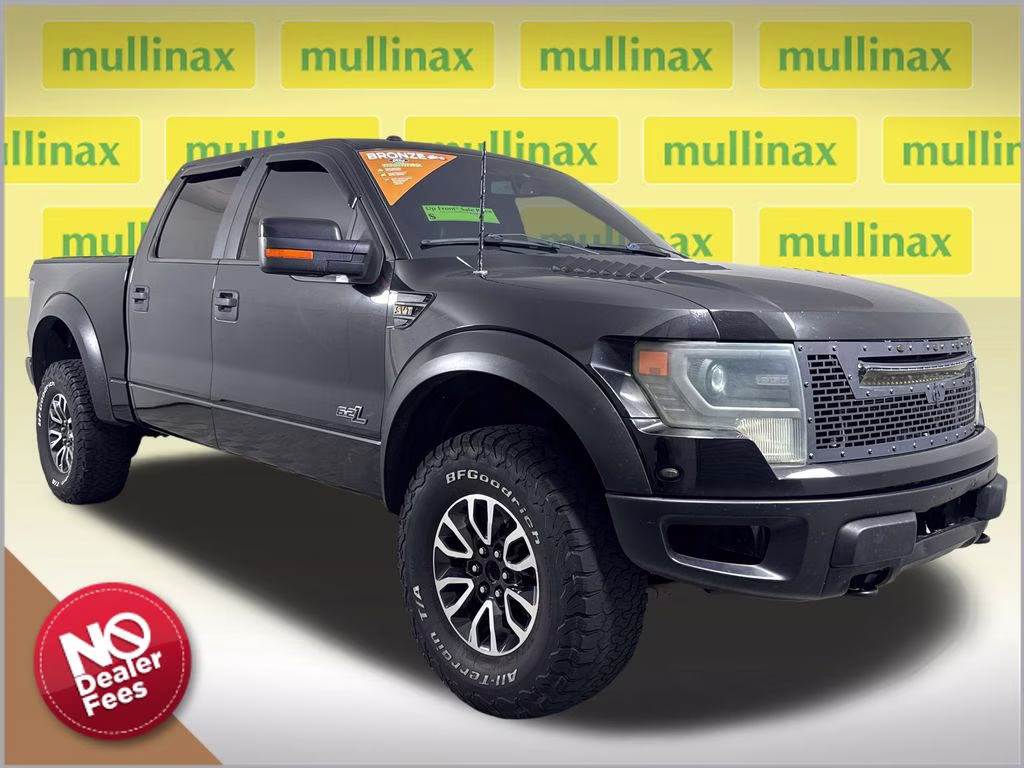 2013 Tuxedo Black Metallic Ford F-150 SVT Raptor 4X4 Truck