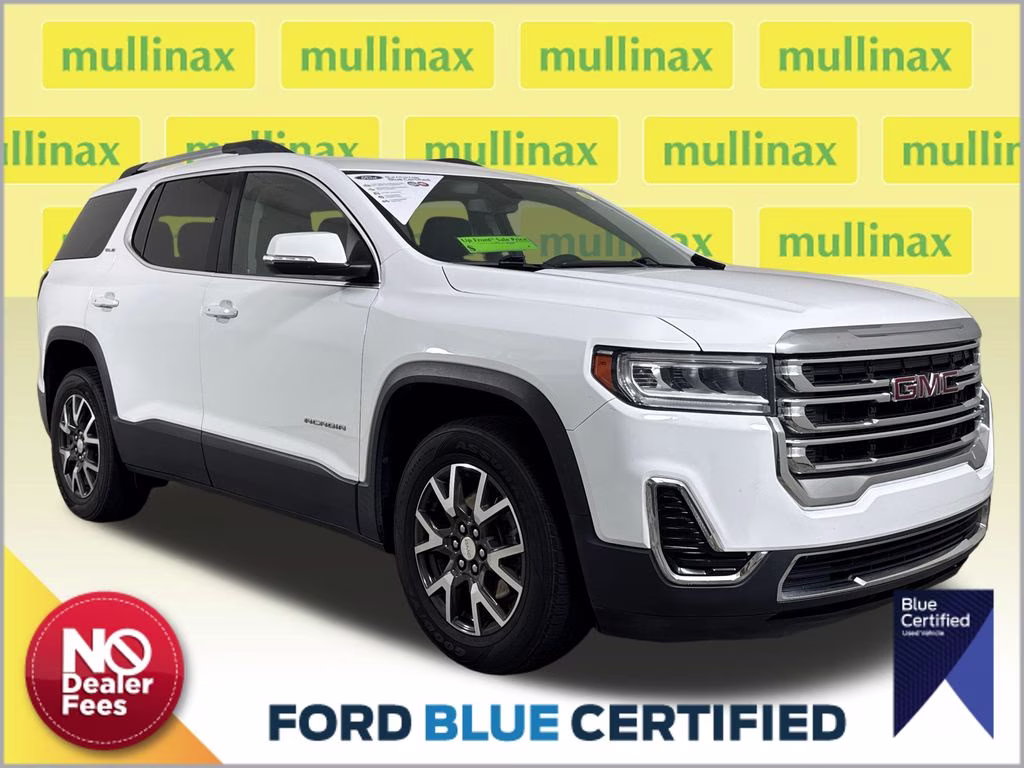 2021 Summit White GMC Acadia SLE FWD SUV