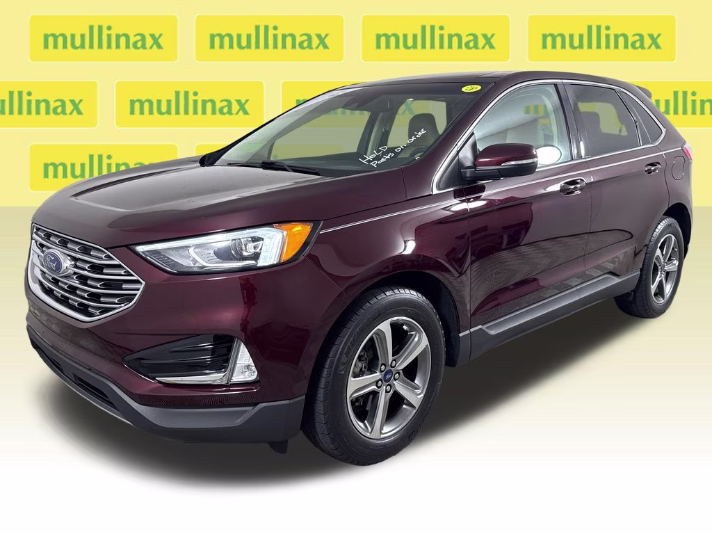 2020 Burgundy Velvet Metallic Tinted Clearcoat Ford Edge SEL FWD SUV