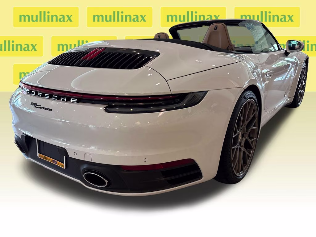 2020 Carrara White Metallic Porsche 911 Carrera RWD Convertible