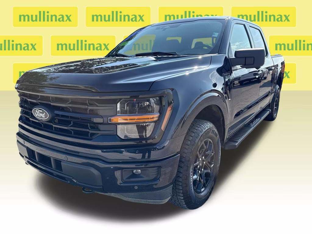 2025 Antimatter Blue Metallic Ford F-150 XLT 4X4 Truck