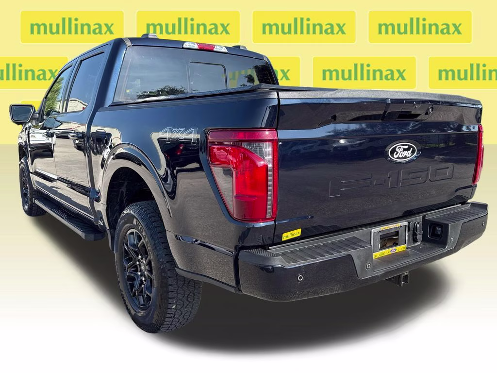 2025 Antimatter Blue Metallic Ford F-150 XLT 4X4 Truck