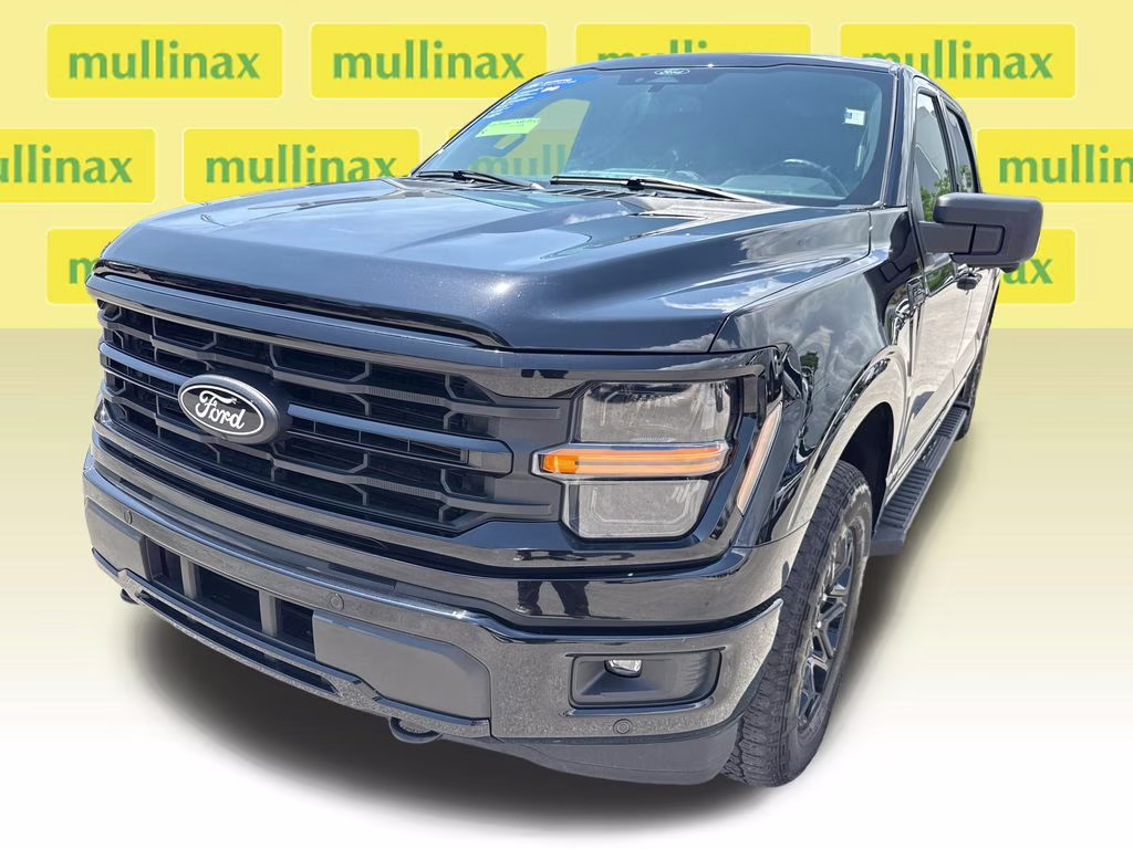 2024 Agate Black Metallic Ford F-150 XLT 4X4 Truck
