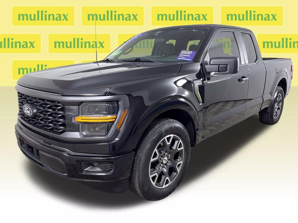 2025 Black Metallic Ford F-150 STX RWD Truck