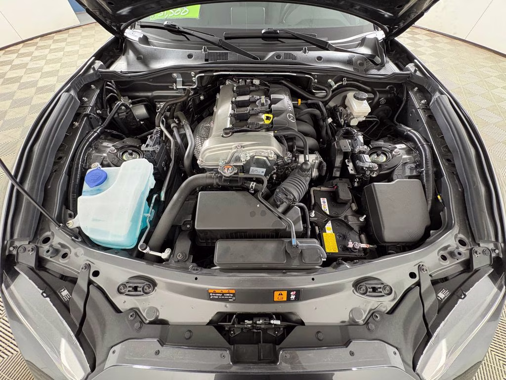 2023 Machine Gray Metallic Mazda MX-5 Miata Grand Touring RWD Convertible