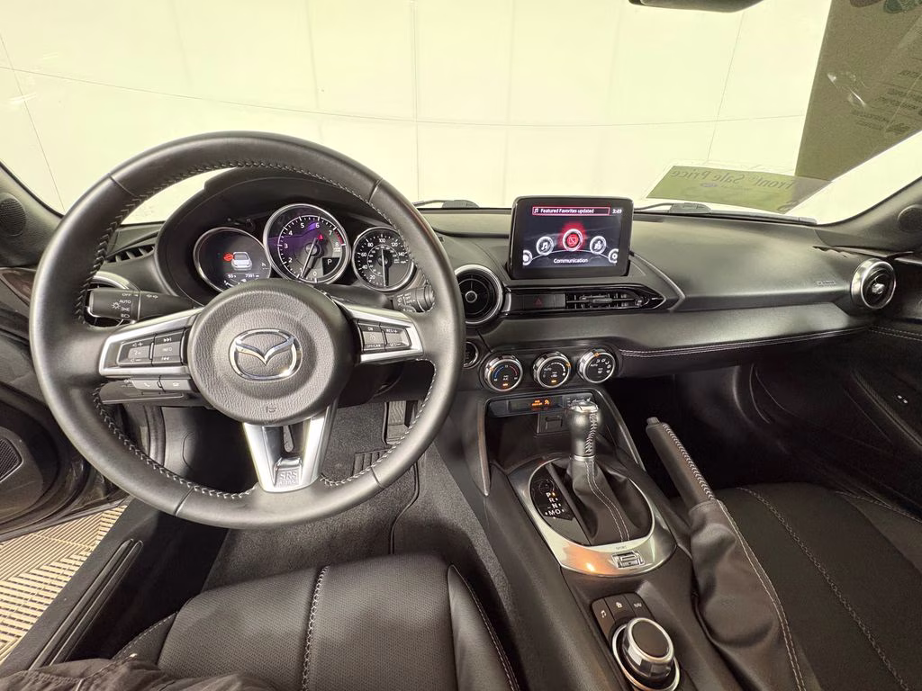 2023 Machine Gray Metallic Mazda MX-5 Miata Grand Touring RWD Convertible