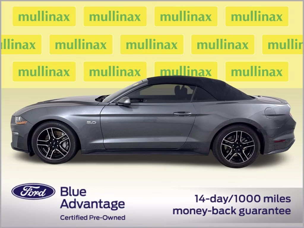 2021 Carbonized Gray Metallic Ford Mustang GT Premium RWD Convertible