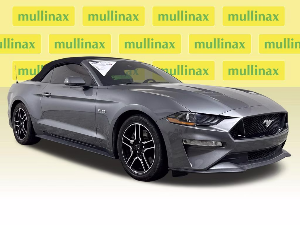 2021 Carbonized Gray Metallic Ford Mustang GT Premium RWD Convertible
